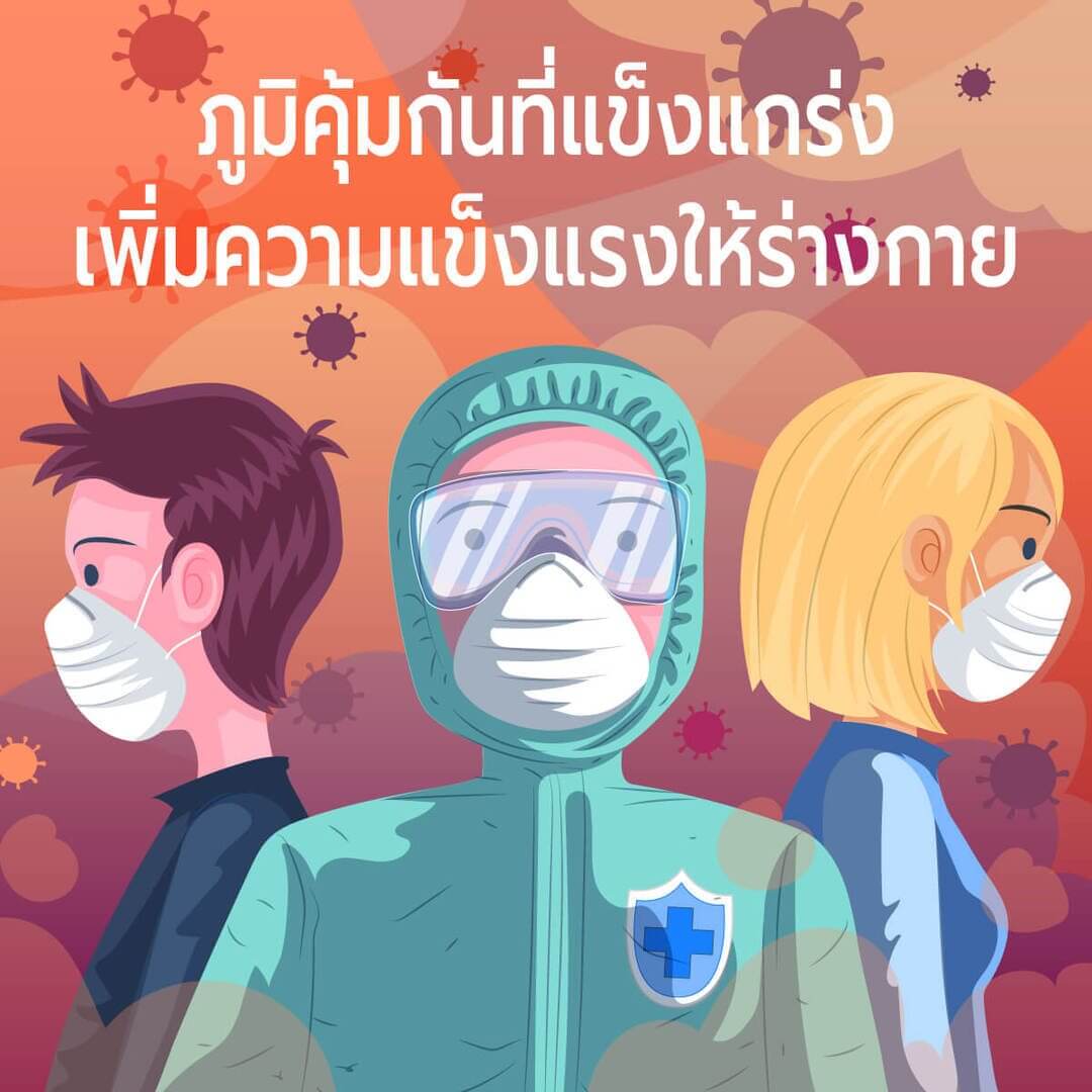 ภูมิคุ้มกันที่แข็งแกร่ง เพิ่มความแข็งแรงให้ร่างกาย